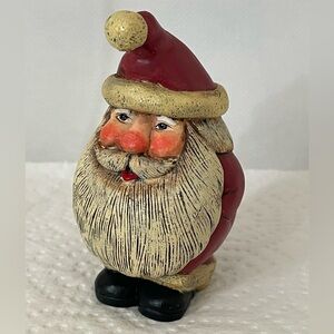 Vintage Enesco In The Spirit of Santa St. Nicklet Resin Christmas Figurine 1997